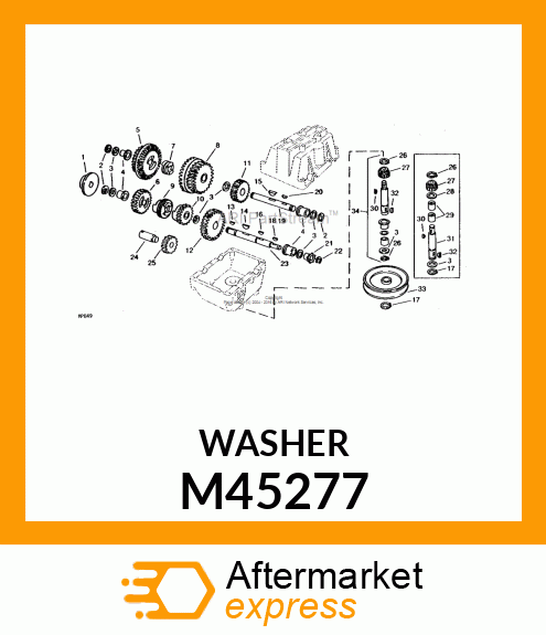 Washer - WASHER .030 M45277