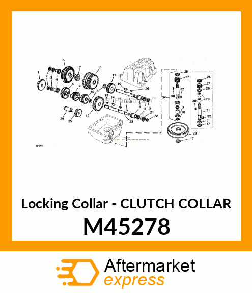 Locking Collar - CLUTCH COLLAR M45278