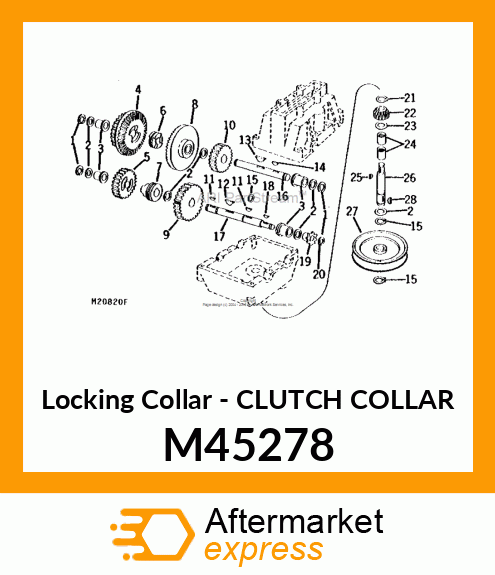 Locking Collar - CLUTCH COLLAR M45278