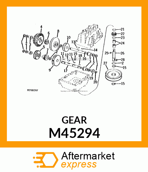 Spur Gear M45294