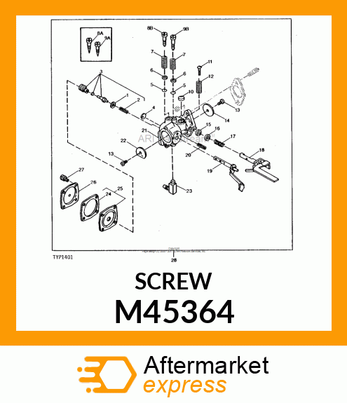 Screw M45364
