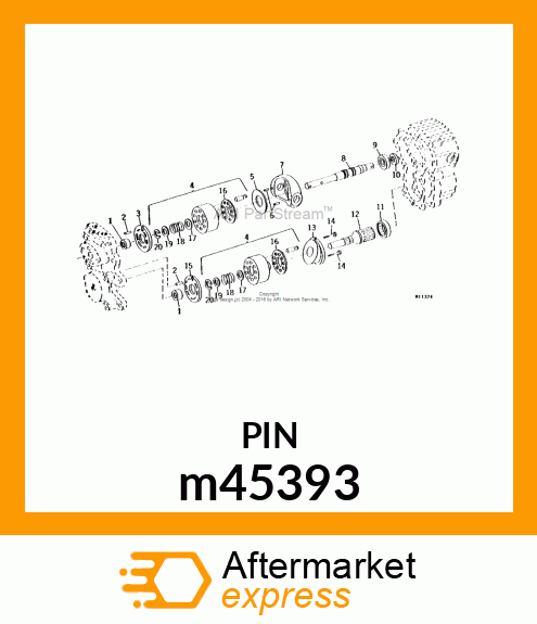 PIN KIT m45393