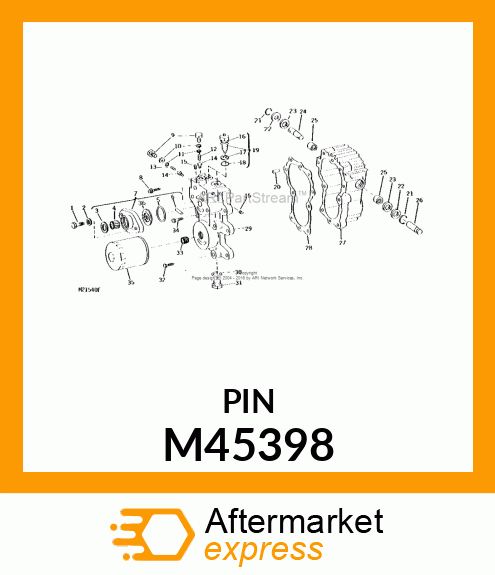 Pin Fastener M45398