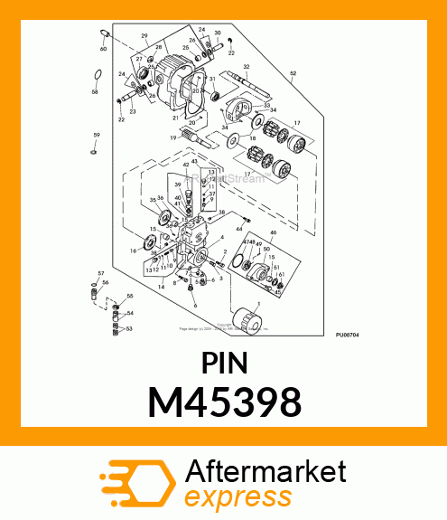 Pin Fastener M45398