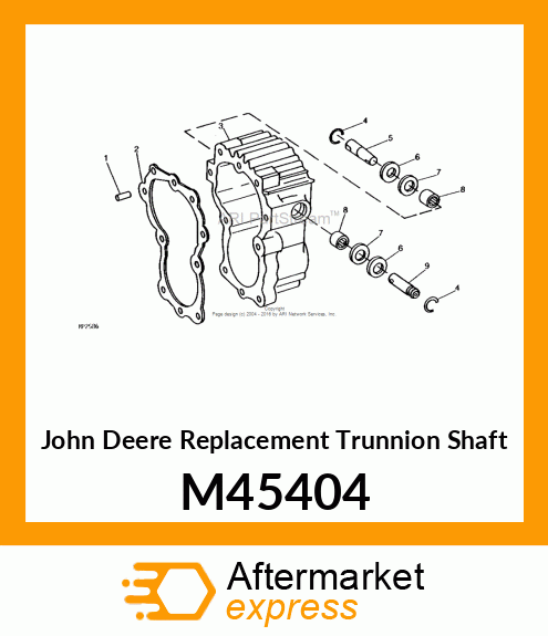 Pin Fastener - TRUNNION SHFT M45404