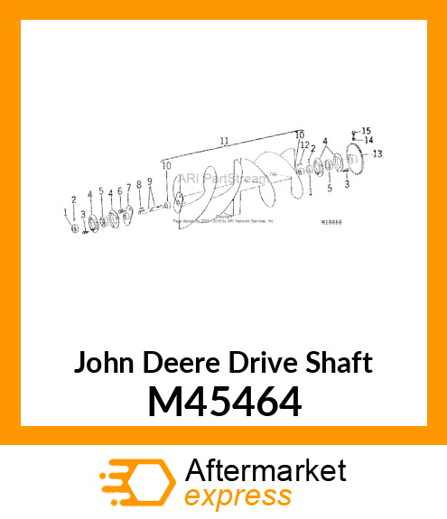 SHAFT, DRIVE M45464