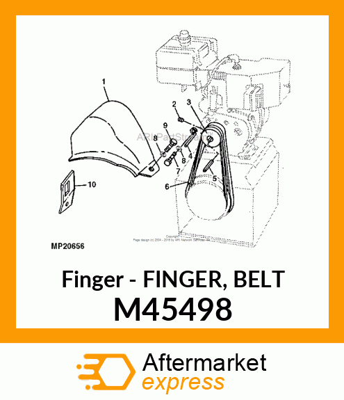 Finger - FINGER, BELT M45498