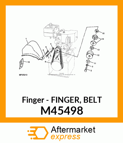 Finger - FINGER, BELT M45498