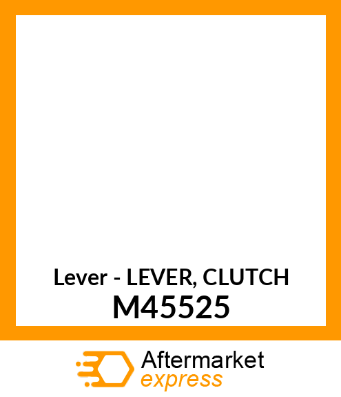 Lever - LEVER, CLUTCH M45525