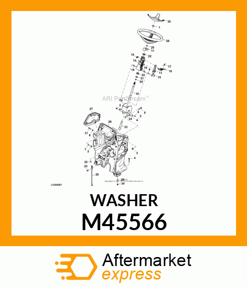 WASHER M45566