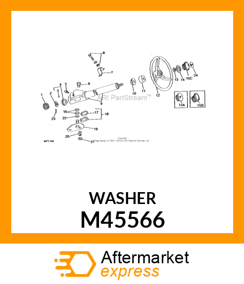 WASHER M45566