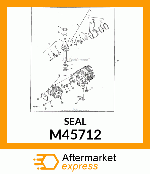 Seal M45712