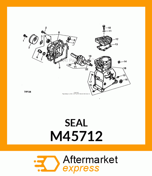 Seal M45712