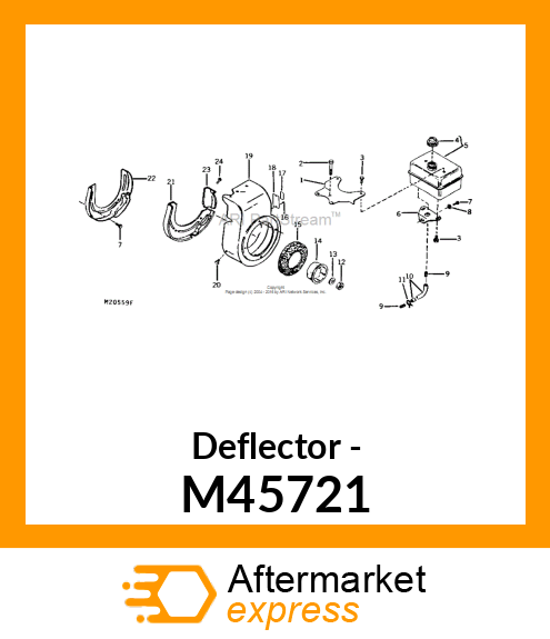 Deflector - M45721