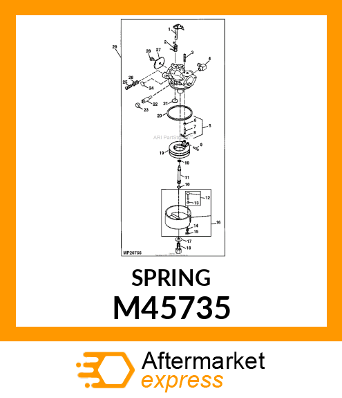 Spring M45735