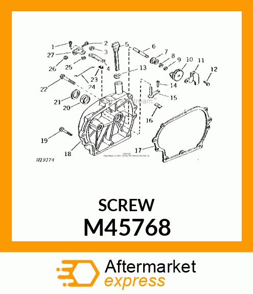 Special Screw M45768