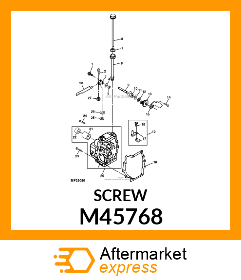 Special Screw M45768