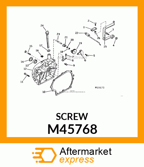 Special Screw M45768