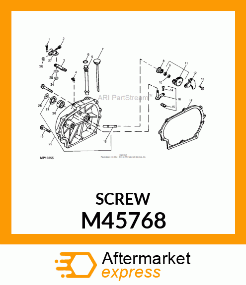 Special Screw M45768