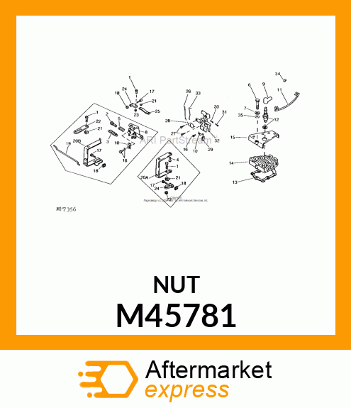 Nut M45781
