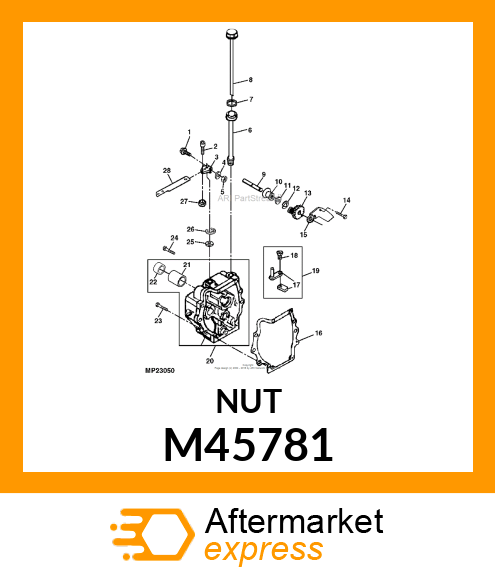 Nut M45781