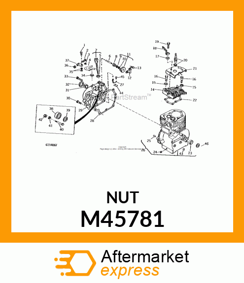 Nut M45781