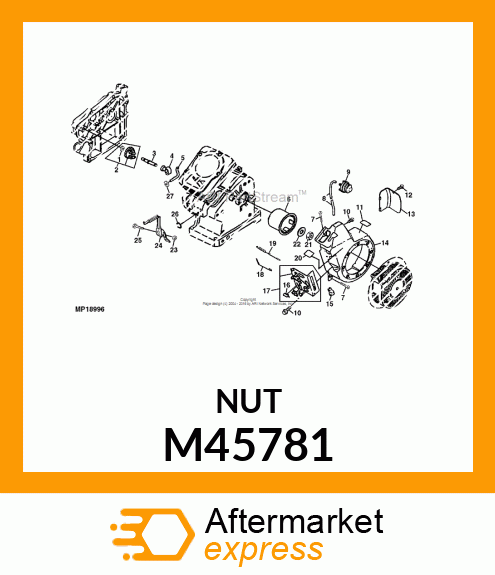 Nut M45781