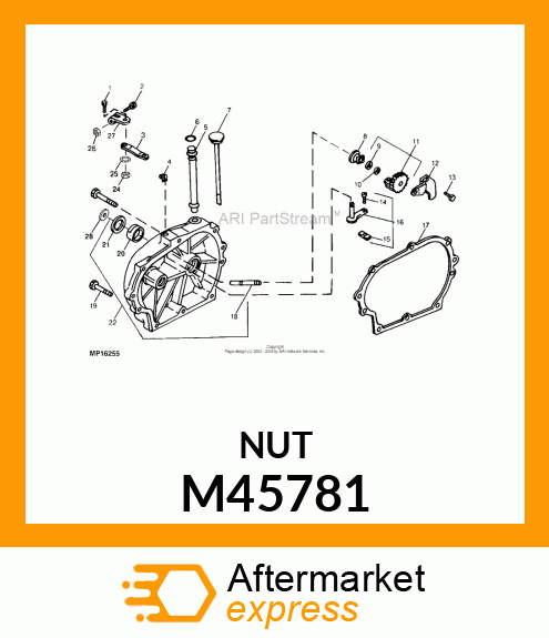 Nut M45781