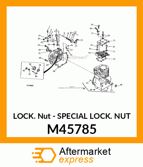 Special Lock Nut M45785