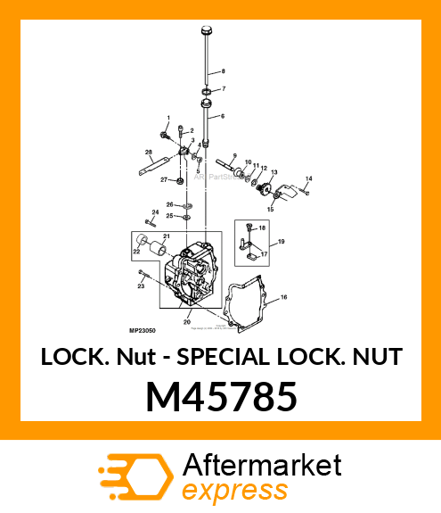 Special Lock Nut M45785