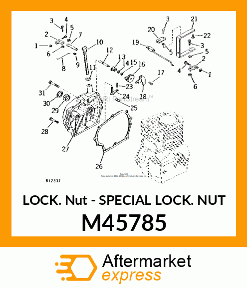 Special Lock Nut M45785