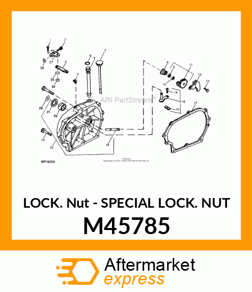 Special Lock Nut M45785