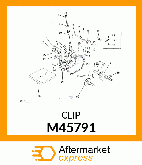 Governor Clamp M45791