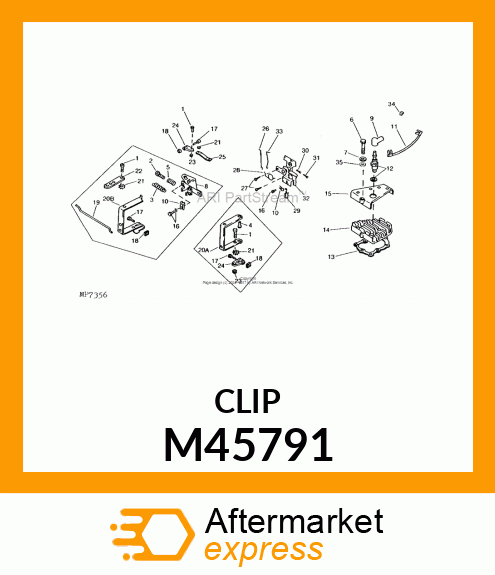 Governor Clamp M45791