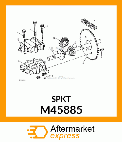 Chain Sprocket M45885