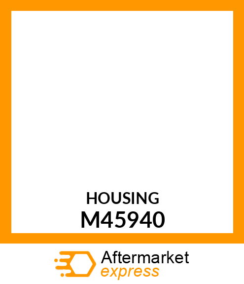 Housing - DIFFERENTIAL HOUSING HALF (Part is Obsolete) M45940