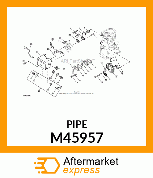 Pipe M45957