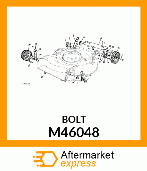 Screw - PIVOT SCREW (Part is Obsolete) M46048