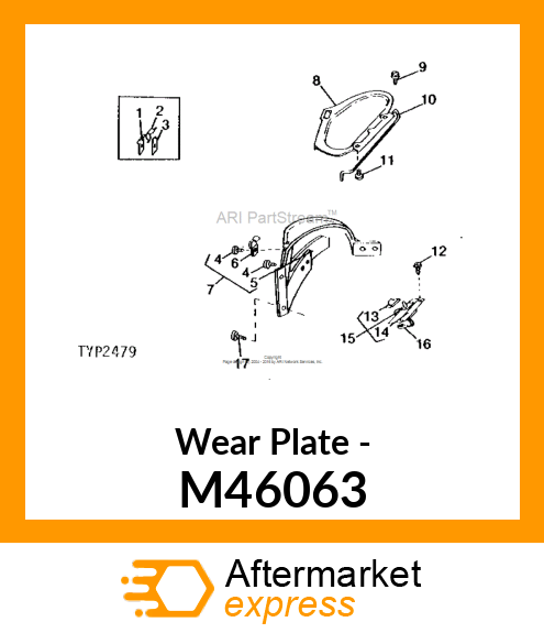 Wear Plate - M46063