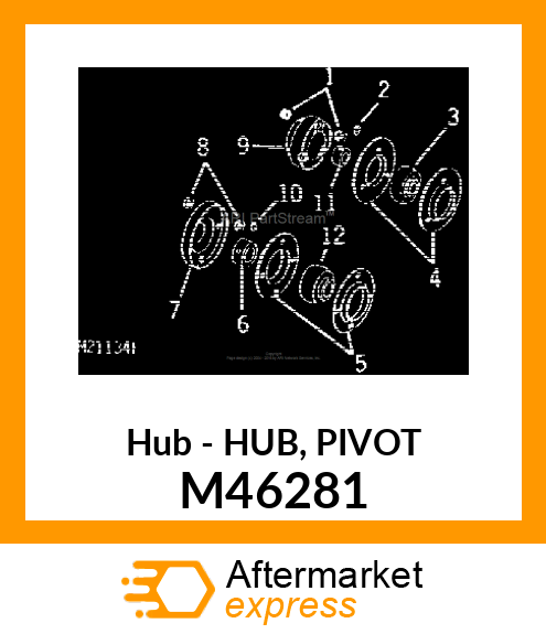 Hub - HUB, PIVOT M46281