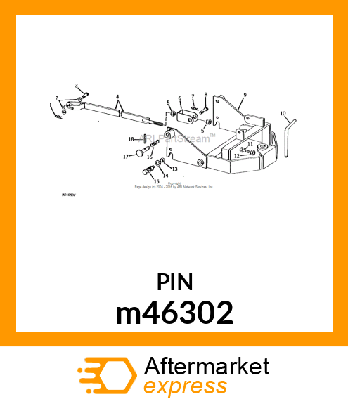 PIN,SPECIAL HEADED m46302