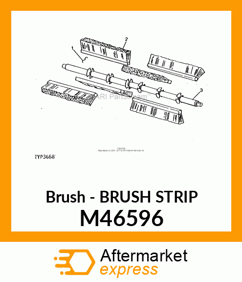 Brush - BRUSH STRIP M46596