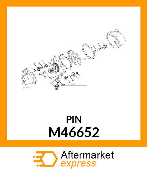 Pin Fastener M46652