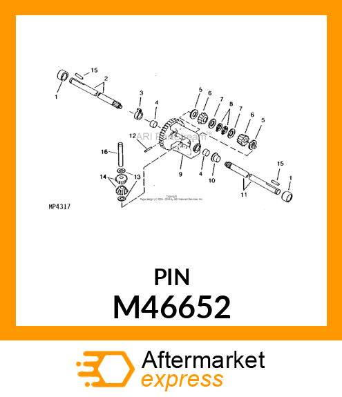 Pin Fastener M46652