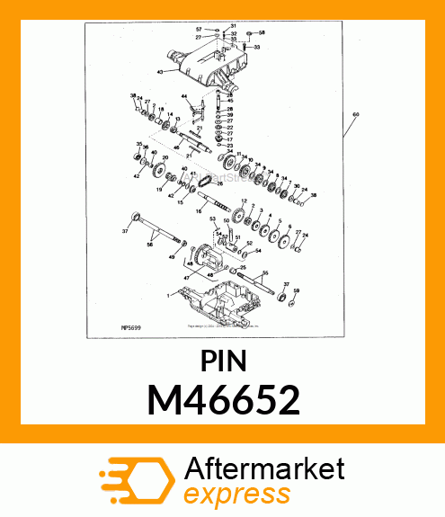 Pin Fastener M46652