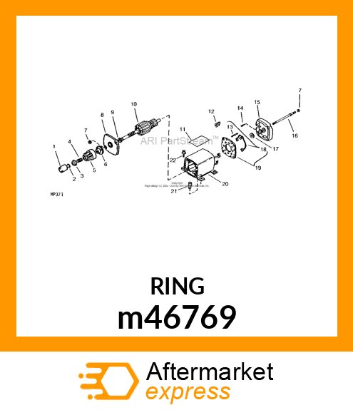 KIT, STARTER BENDIX SPRING m46769