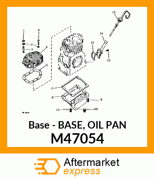 Base - BASE, OIL PAN M47054