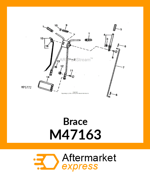 Brace M47163