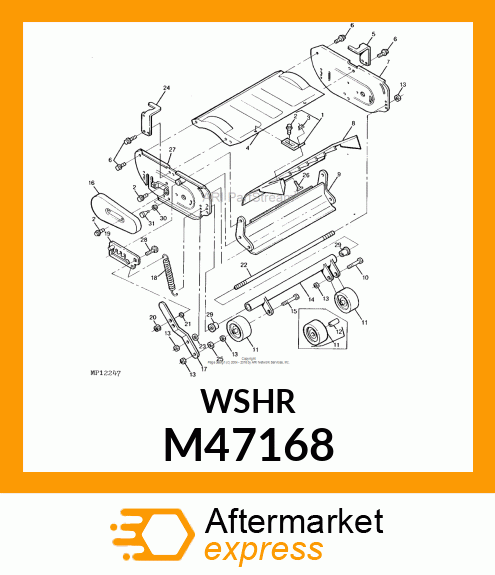 5PK Washer M47168