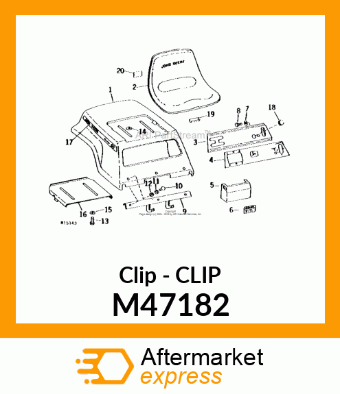 Clip - CLIP M47182